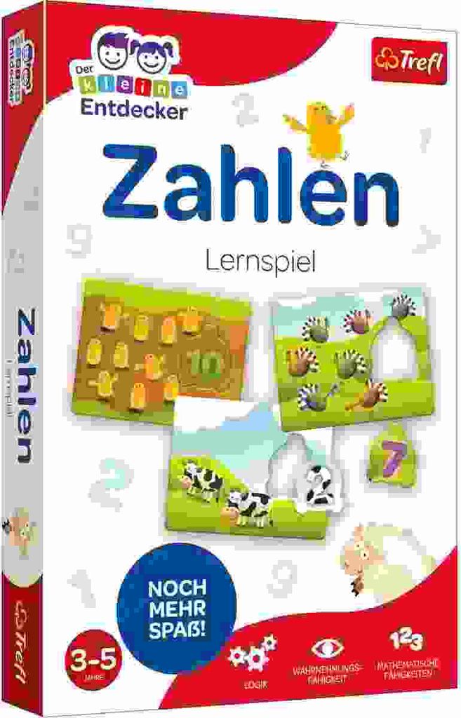 Lernspiel - Die Zahlen TREFL 02047 Produktbild 
