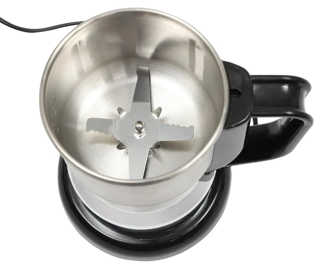 Moulin à épices et café multifonctionnel 500ml en acier argenté - 5