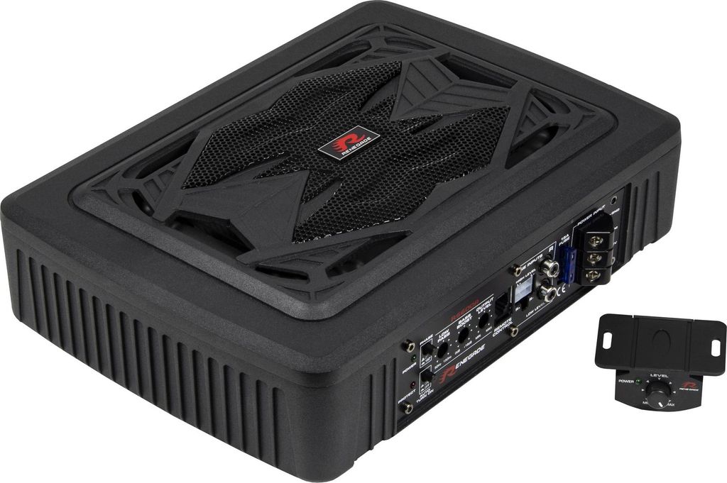 Renegade RS600A | 14 x 20 cm (6 x 8") Aktiver Subwoofer Untersitzmontage 250 Watt