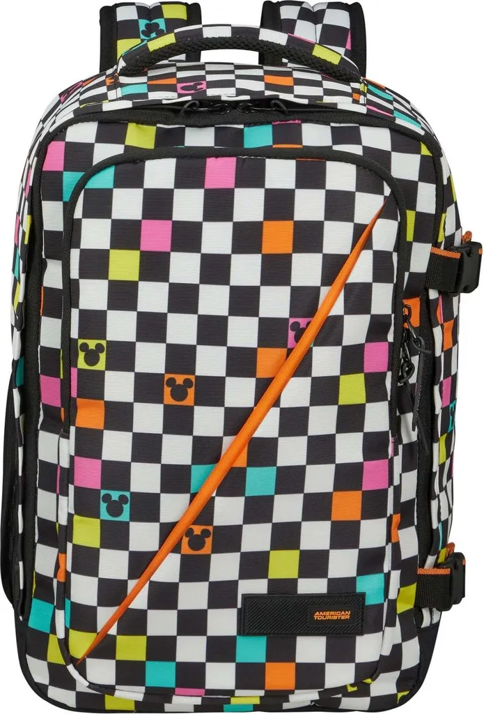 American Tourister Take2Cabin Mickey Urban Pixel - Sac à dos 24L Gris