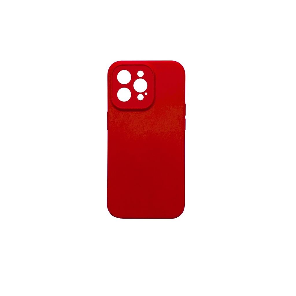 Schutzhülle für Apple iPhone 15 Pro Max Hülle Rot Slim Cover Smartphone Case