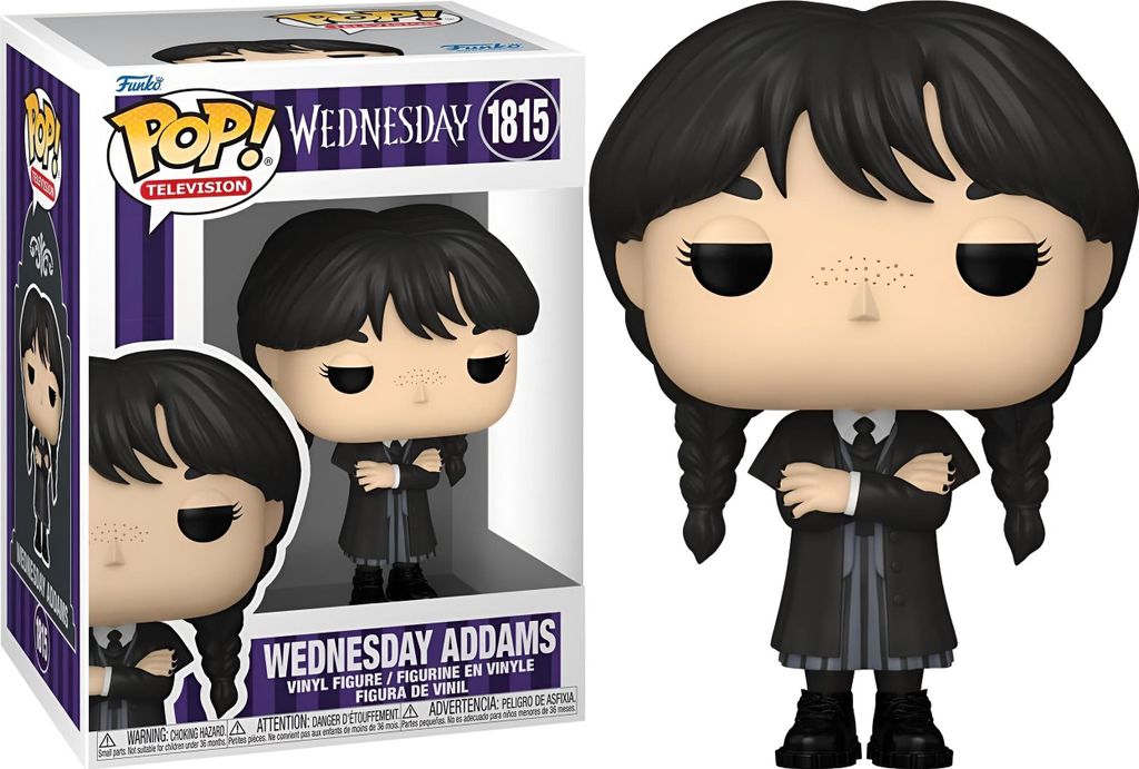 Figúrka Wednesday - Wednesday Addams (Funko POP! Television Obrázok produktu 