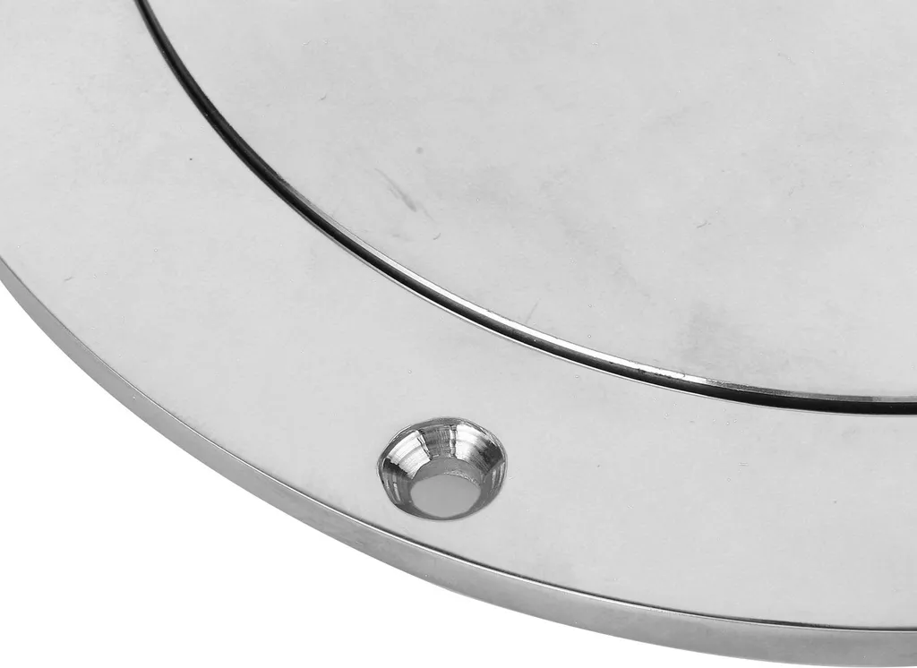 Trappe de visite ronde 5 pouces inox 316 pour plancher cabine marine