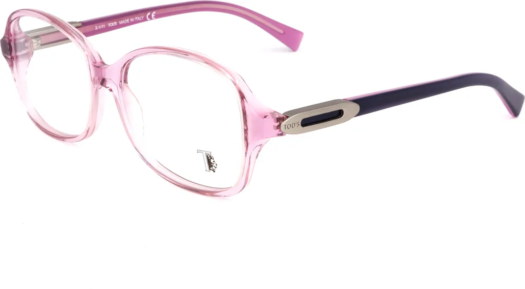 Lunettes Tod's TO5017 : Monture Rose Confortable pour Femme Active