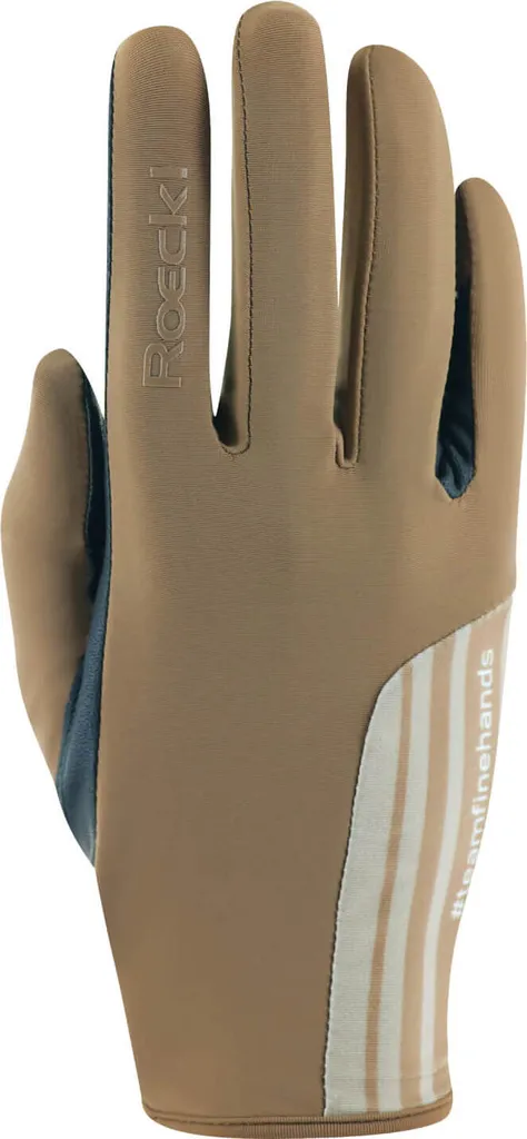 Gants d'équitation Messara pour cavalier protection et contact rênes fin