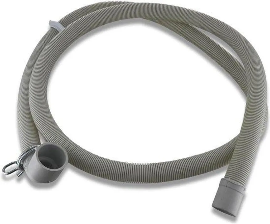 Grand tuyau flexible d'évacuation 18m, embouts 30mm/20mm pour machine