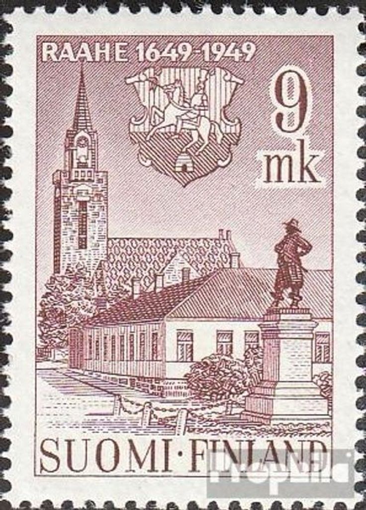 Briefmarken Finnland 1949 Mi 374 (kompl.Ausg.) postfrisch 300 Jahre Raahe