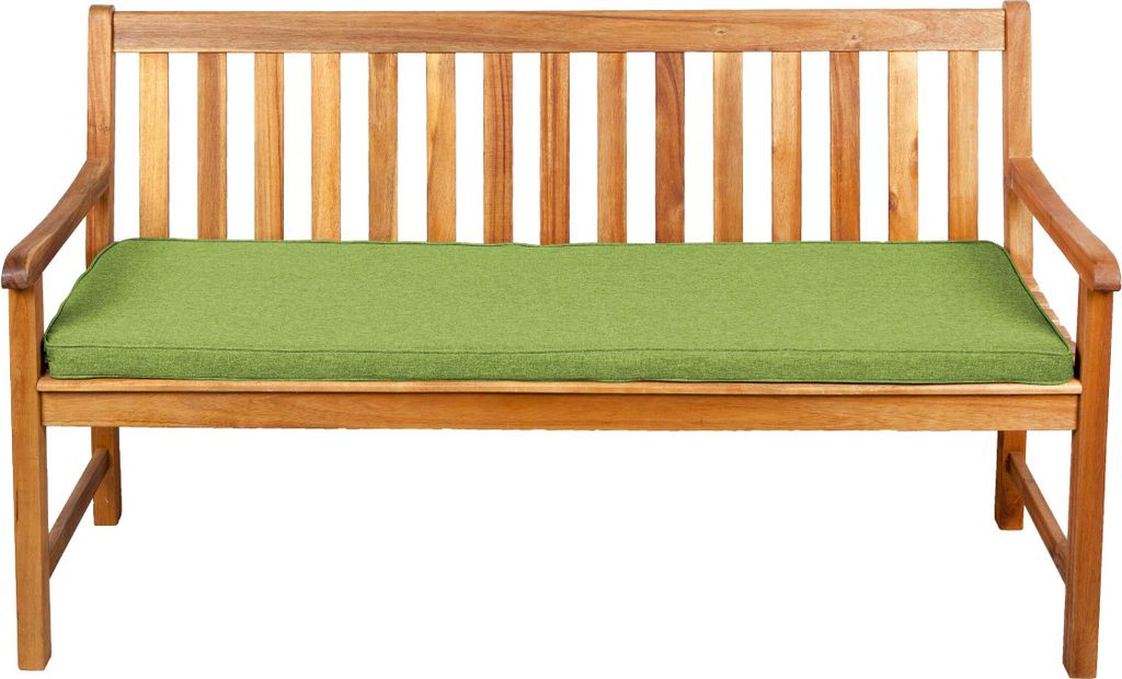 Sitzkissen für Bank, Gartenschaukeln, Sitz, glatt. FK5 (180x30x5, Limette)