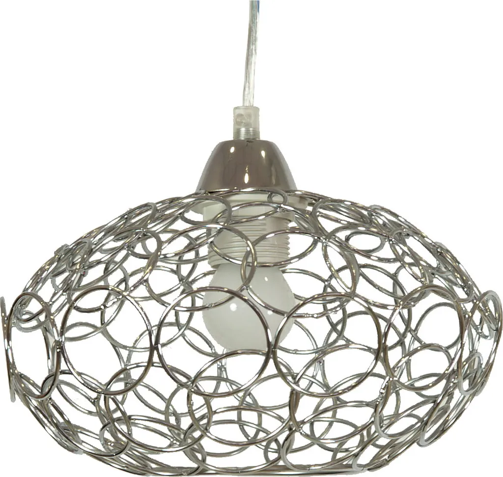 Lampe Suspendue Chromée Candellux PINIA 31-13408 en Métal Haute Qualité