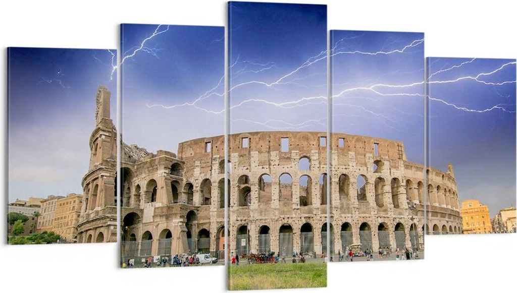 Bild auf Leinwand - Leinwandbild - Italien Architektur Produktbild 