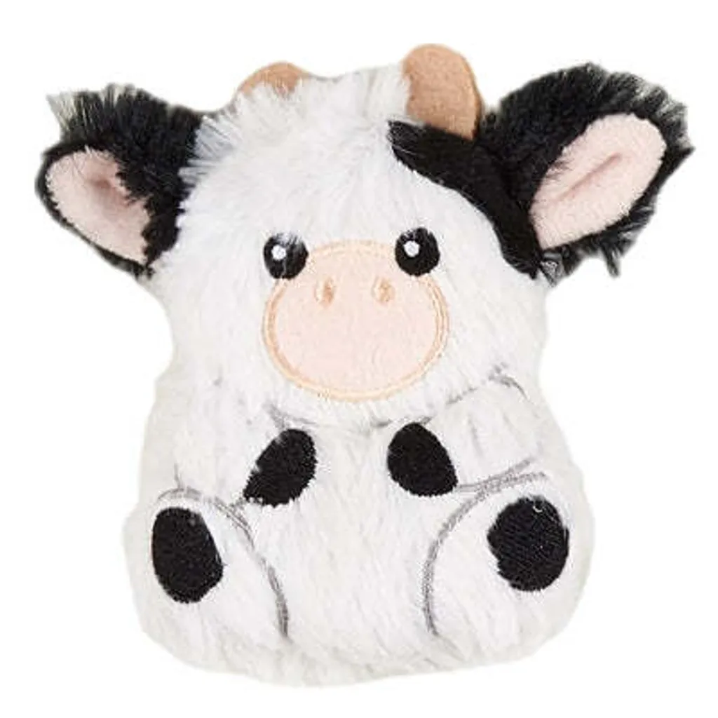 Doudou pour chien Vache à fleur de peau Fofos - Idéal pour le repos