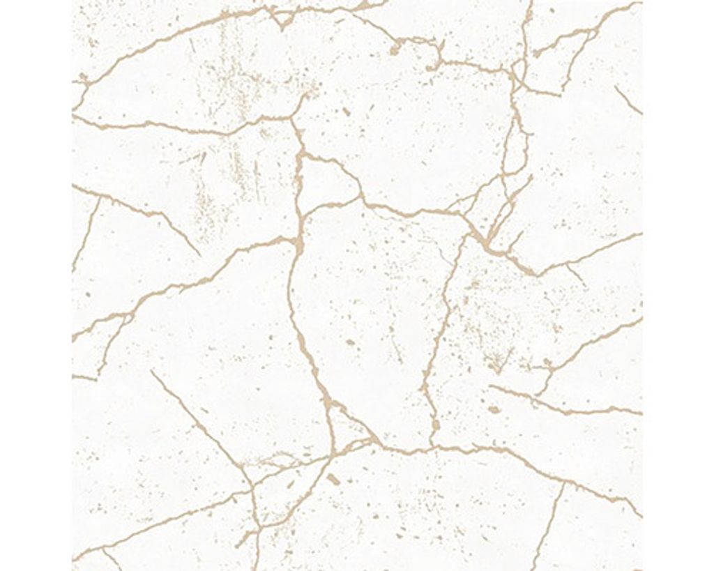 Vliestapete 104869 Marmor weiß gold Produktbild 