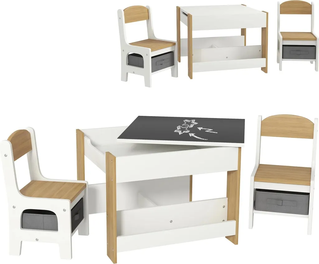 Tableau blanc sans traces - Kit 2 en 1 Magnétique pour ranger vos idées