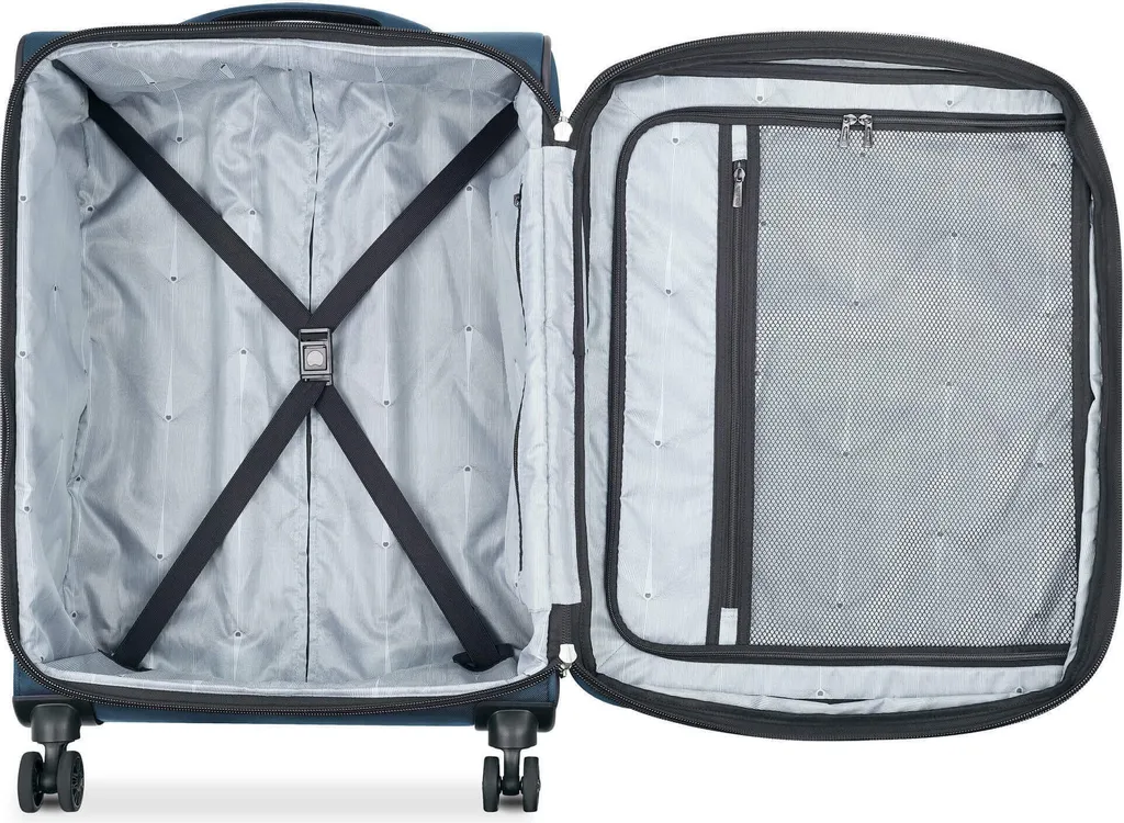 Valise souple extensible DELSEY PARIS trolley à 4 roues multidirectionnelles - 5