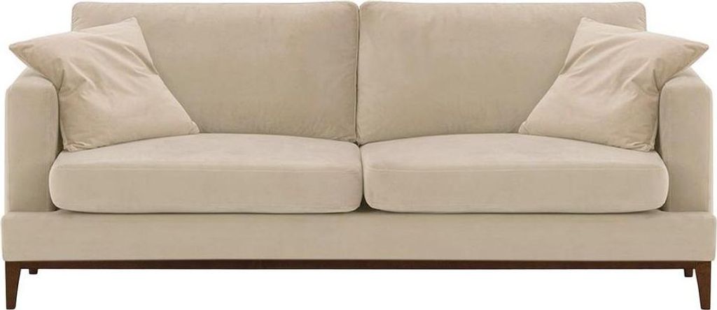 Dreisitzer-Sofa Covex Wood-Velluto 2-dark oak