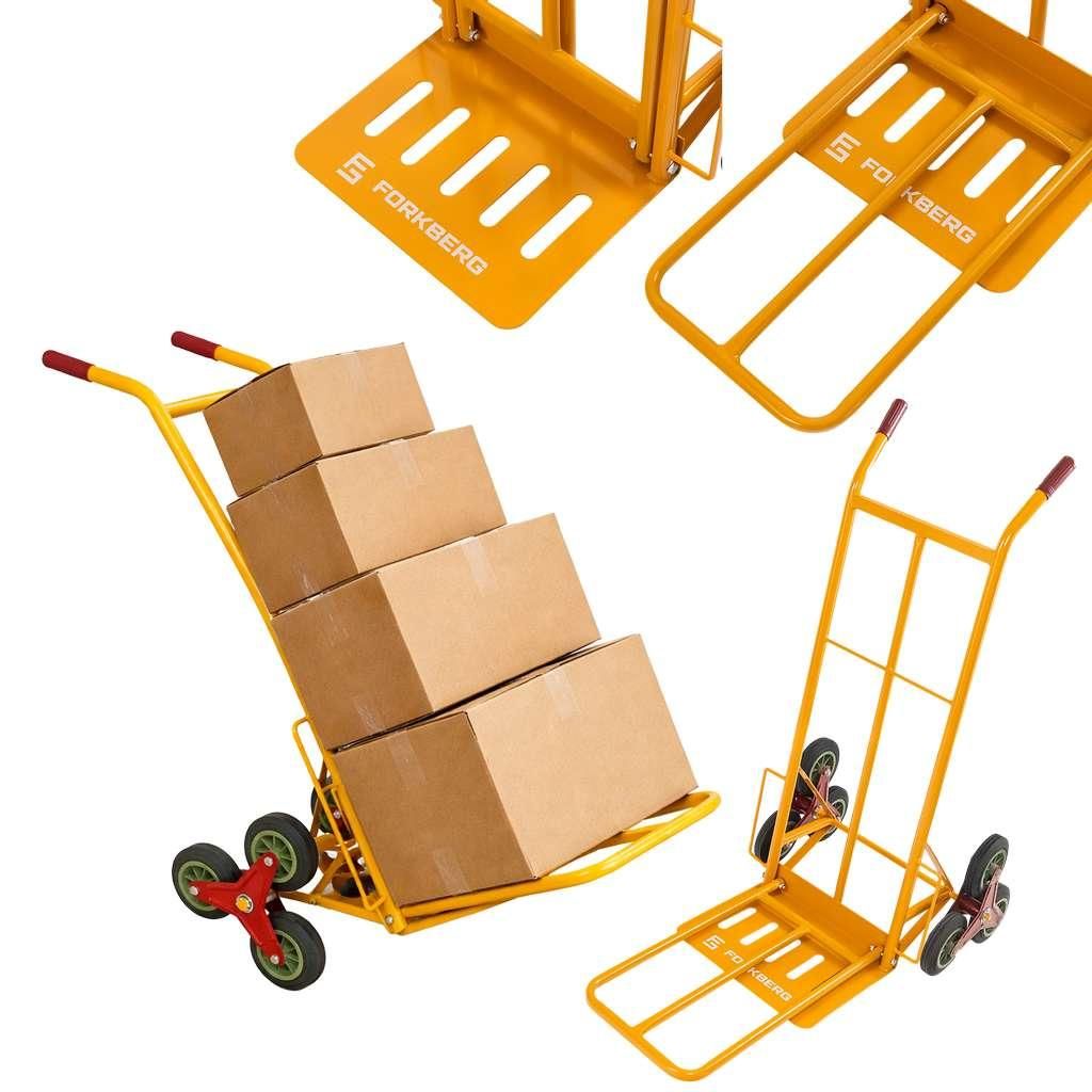 Wózek transportowy schodowy magazynowy z rozkładaną Zdjęcie produktu 