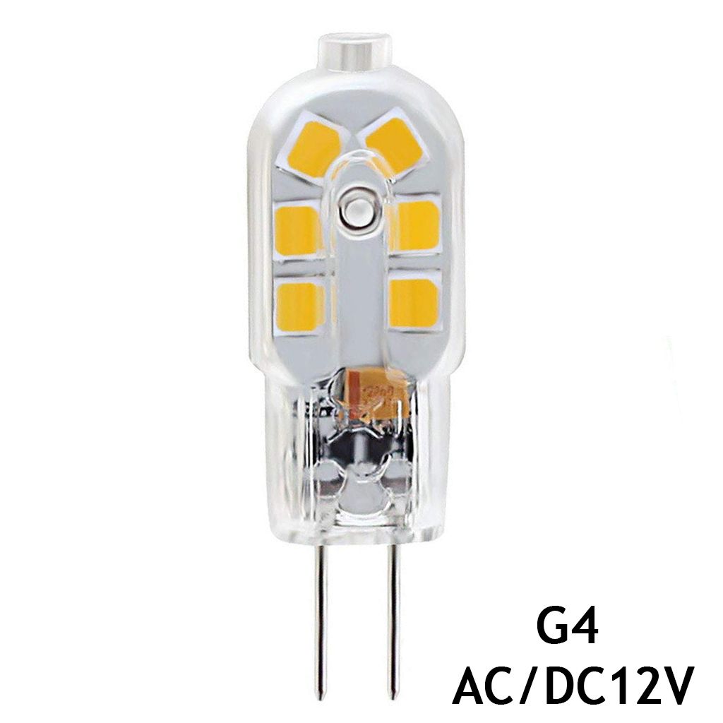 10 Stück G4 COB LED-Licht AC/DC 12V,360 Grad Bi-Pin Gu4 Kristallleuchter 
