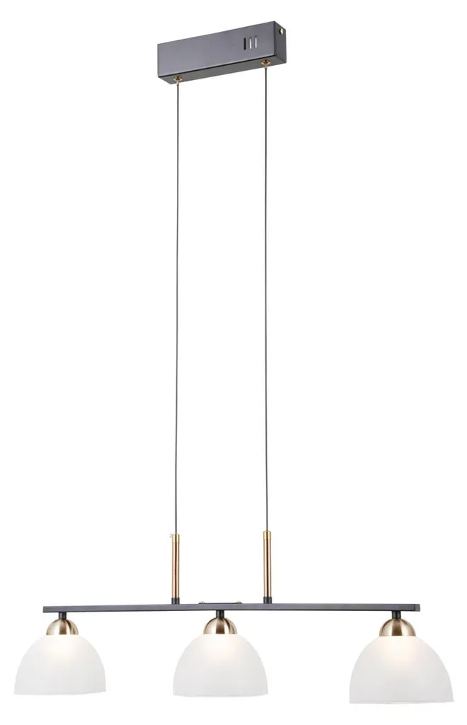 MONTIELA Italux Lampe suspendue LED 15W Noire PND-34374-3-BK Design