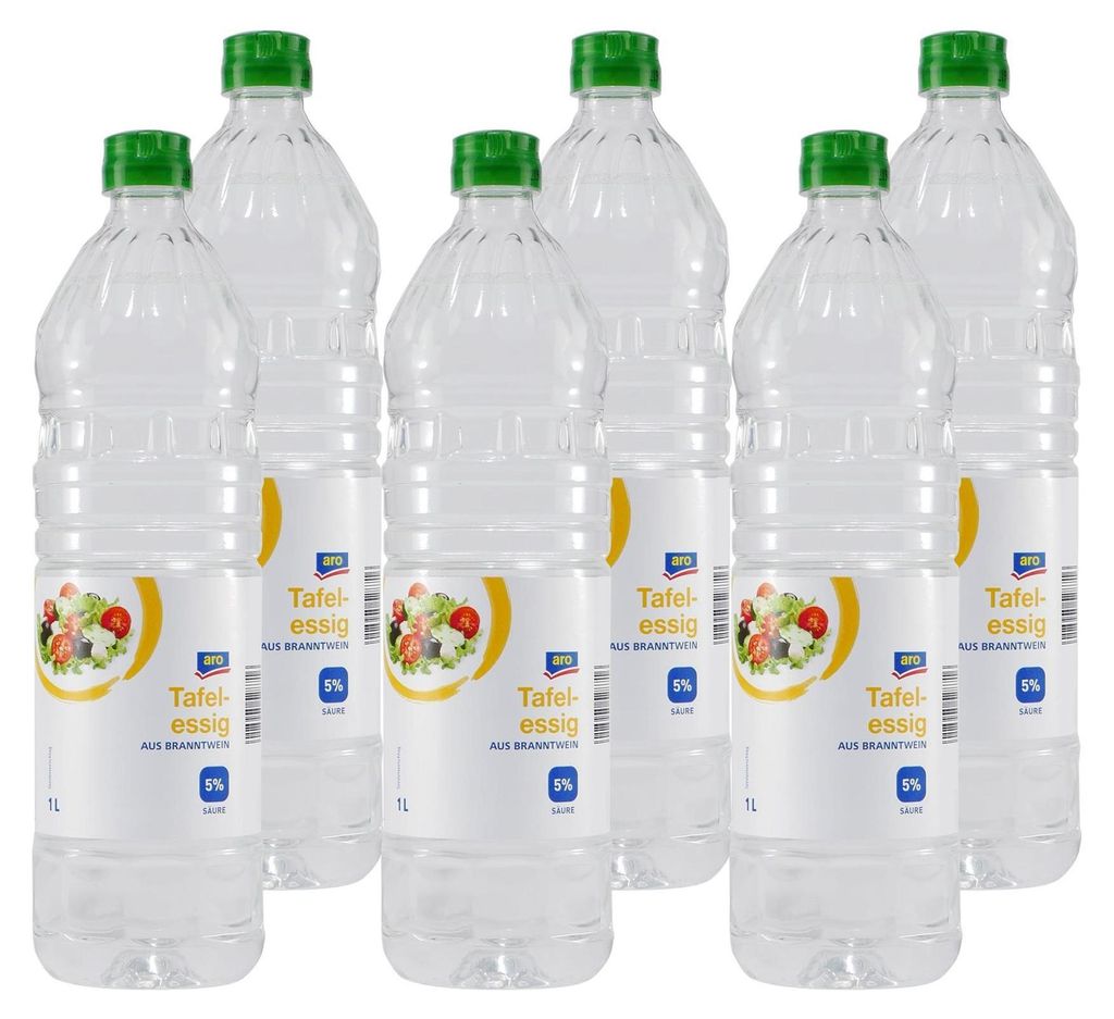 aro Tafelessig 5% Säure (8 x 1,0L) Produktbild 