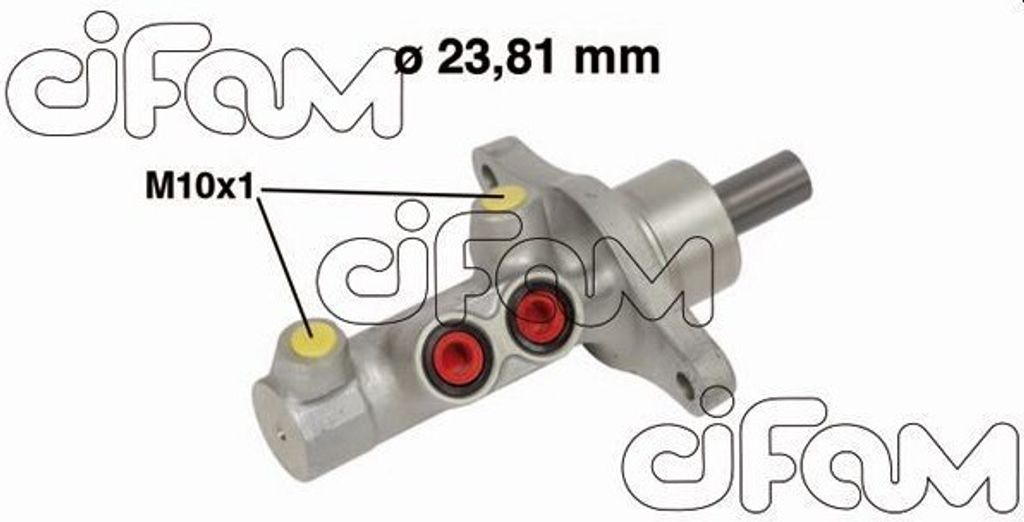 CIFAM 202-705 Bremszylinder Hauptbremszylinder für RENAULT Clio III Schrägheck (BR0/1, CR0/1) CLIO II (BB0/1/2, CB0/1/2) MODUS / GRAND MODUS (F/JP0)