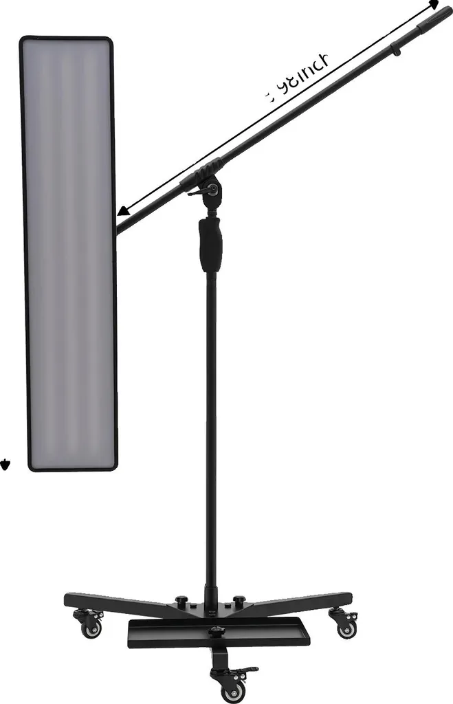 Éclairage pour réparer les bosses de voiture avec support rotatif LED