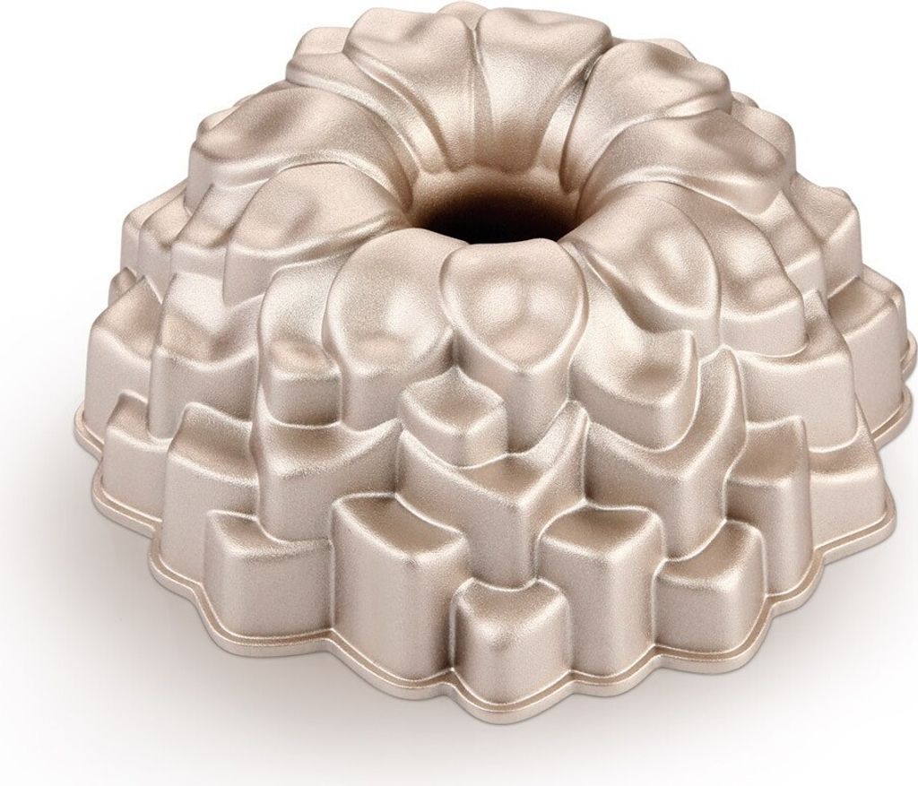Tescoma Hohe Backform Gugelhupf DELÍCIA ø 24 cm, Pfingstrose