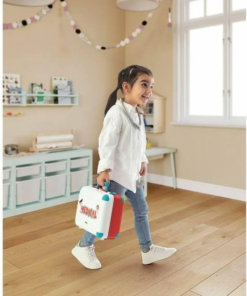 Coffret Médical Smoby 15 Accessoires pour Apprentissage Ludique