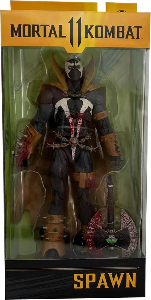 Figurine de collection Spawn Mortal Kombat avec 22 points d'articulation