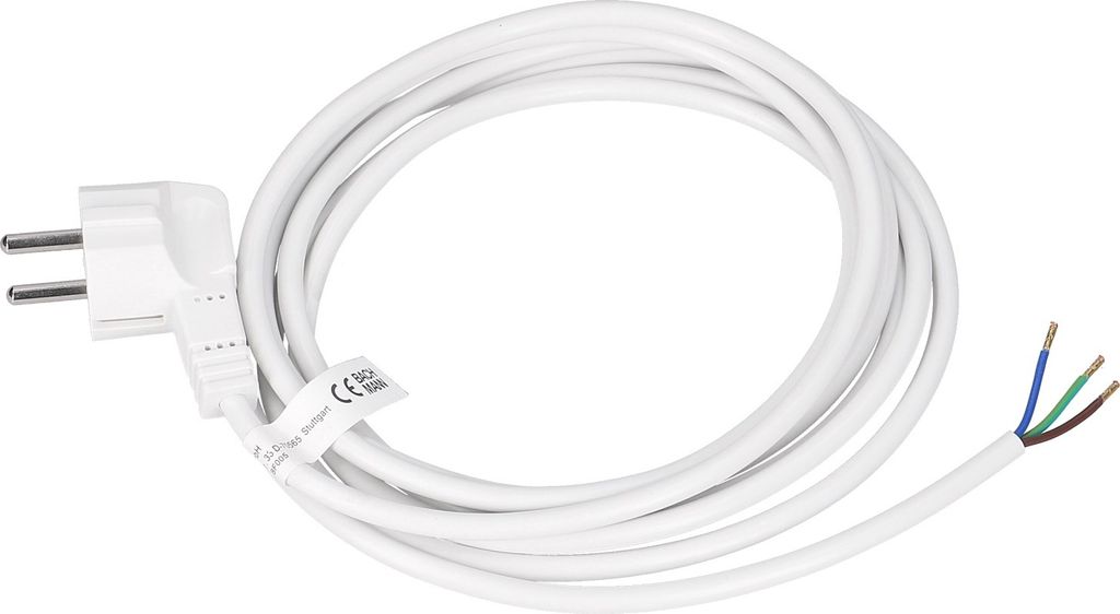 easyPART passend für 303869 Bachmann Kabel Schuko-Anschlusskabel 3m