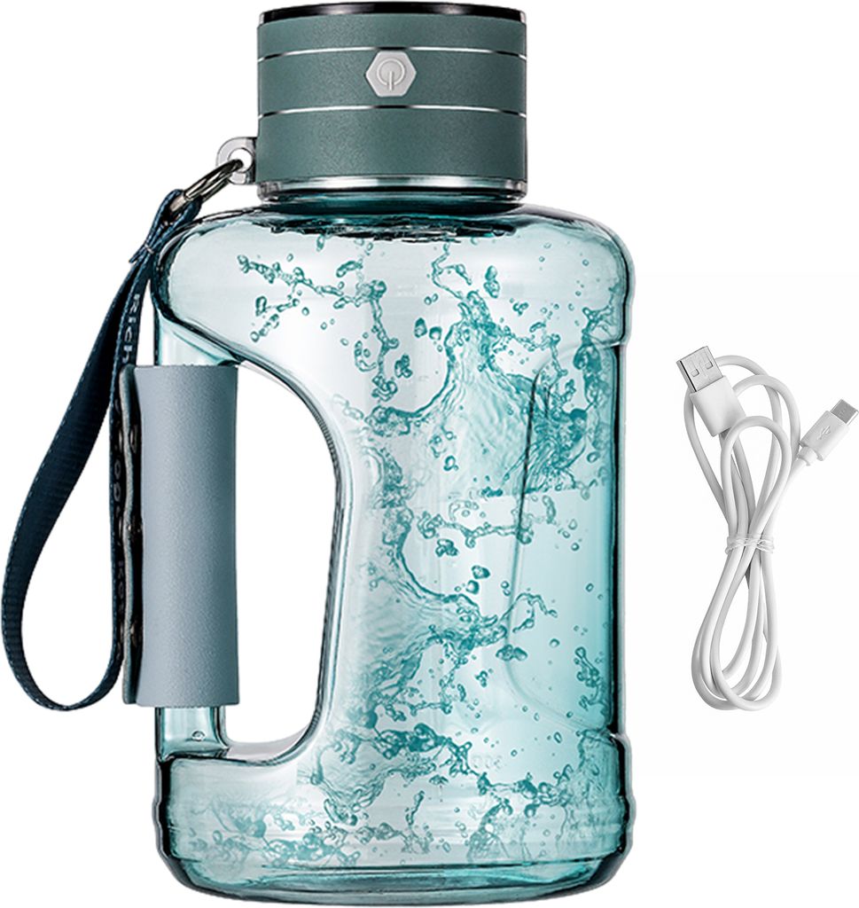 Wasserstoff-Wasserflaschengenerator, 1500 ml, Ionisator, Verbesserung der Wasserqualität in 3 Minuten, tragbarer Wasserkocher mit großer Kapazit...