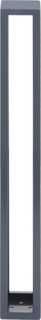 Support vélo extérieur en acier robuste anthracite, arceau de parking - 3