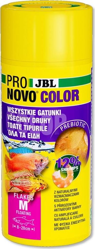 JBL Pronovo Color Flakes M 100ml - Farbstärkungsmittel für Fische JBL