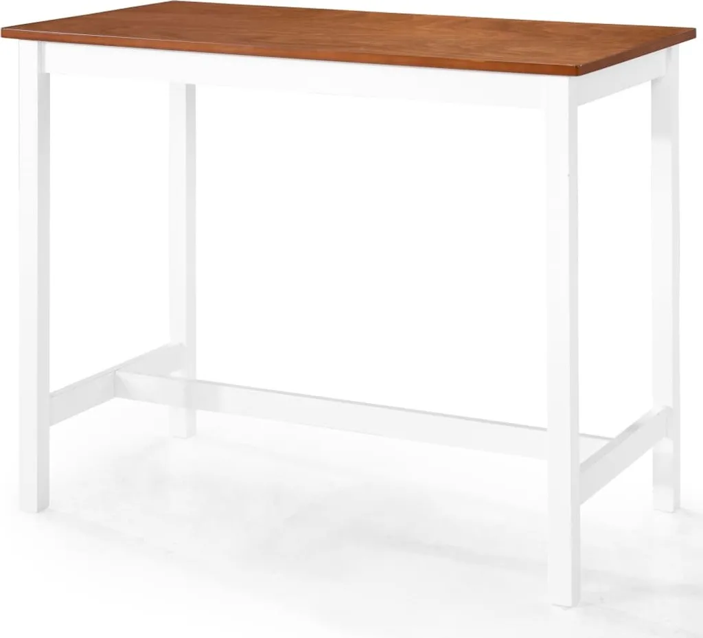 Table Haute pour Coin Repas et Apéritif 108x60 cm - Bois Massif Stable