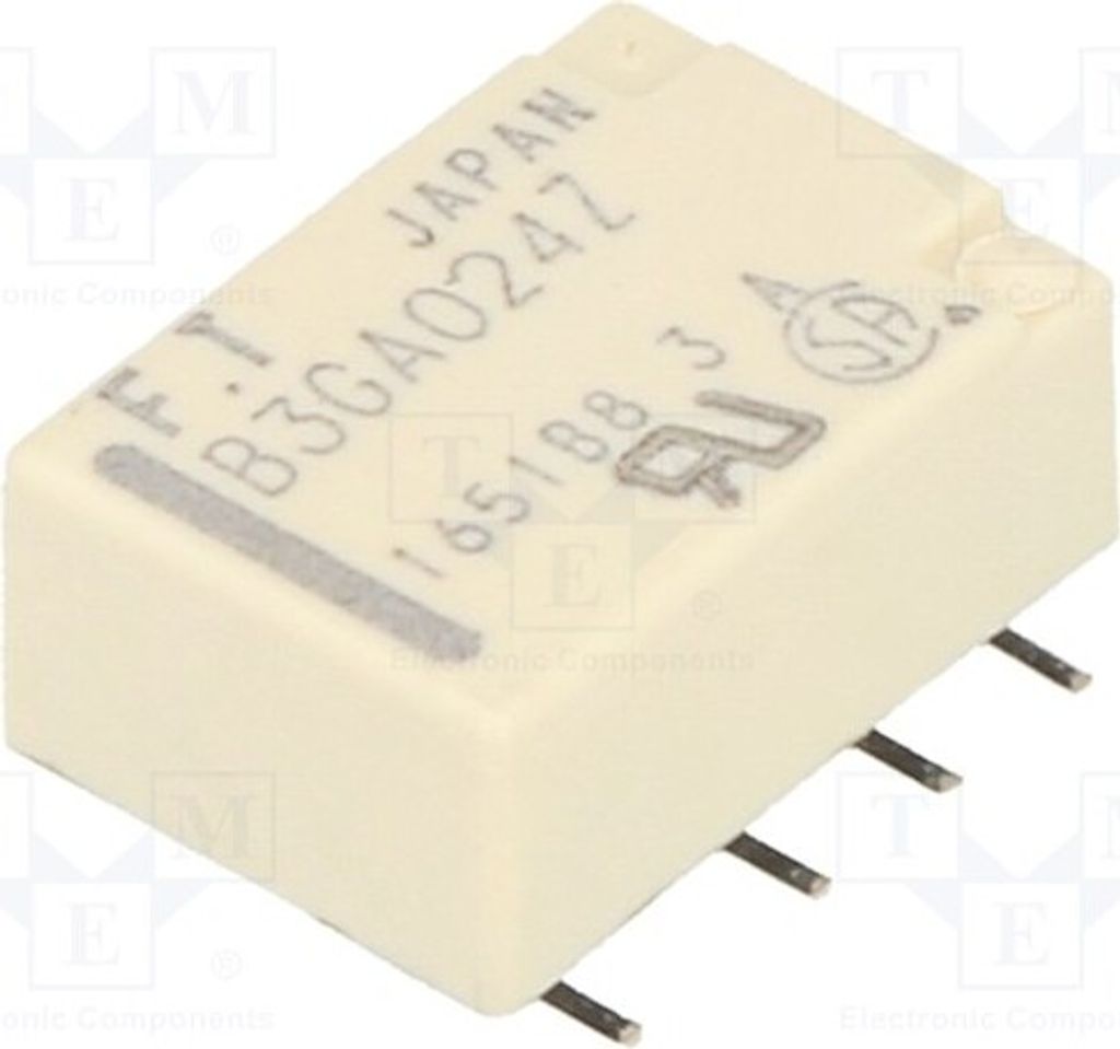 1x Relais: elektromagnetisch 0,3A/125VAC USpule : 24VDC 2A FTR-B3GA024Z Elektrom