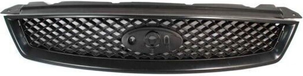 BLIC 6502-07-2533990P Kühlergrill Frontgrill für FORD Focus II Schrägheck (DA, HCP, DP) Schwarz