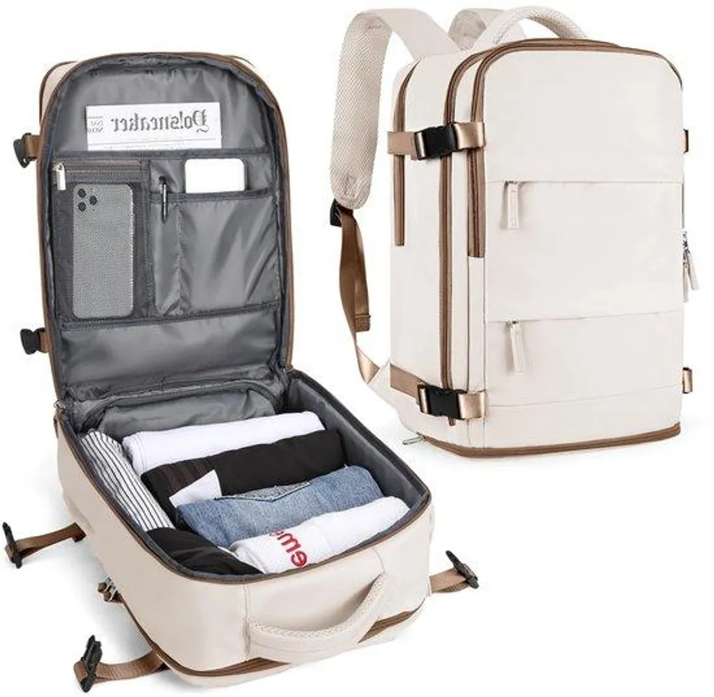 Gagnez de l'espace de rangement avec ce sac à dos de voyage sous vide