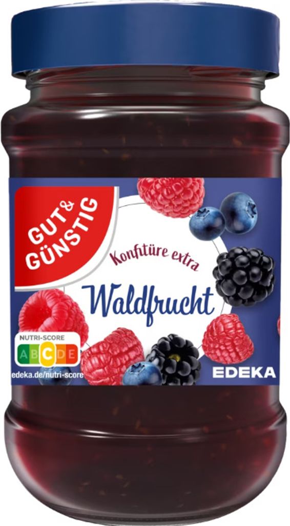 G&G Extra Waldfruchtmarmelade 450 g