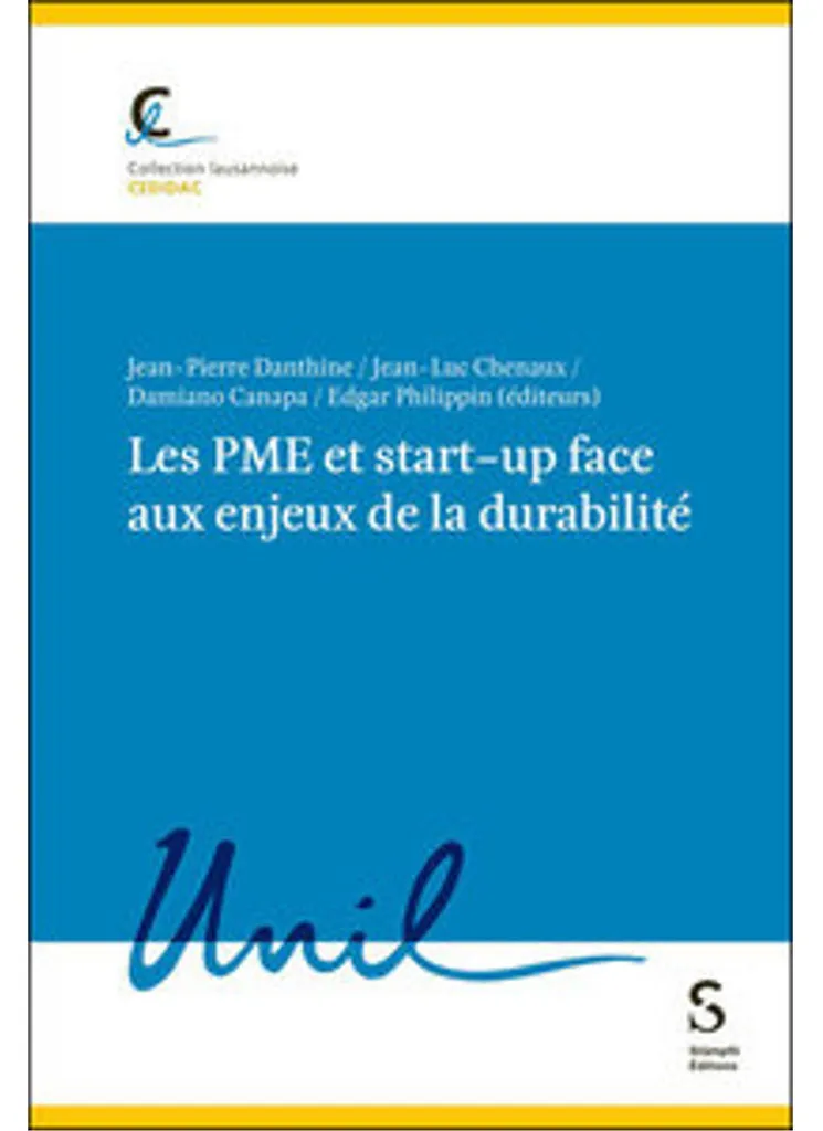 Livre Les PME et start-up face aux enjeux de la durabilité - Broché