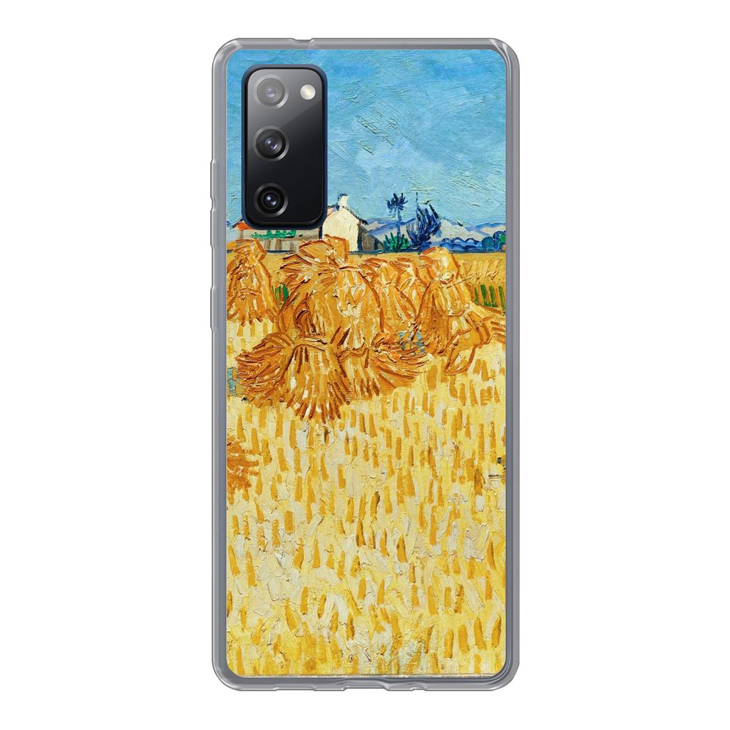 MuchoWow Handyhülle Schutzhülle Hülle für Samsung Galaxy S20 FE Weinlese in der Provence - Vincent van Gogh Silikon Softcase Handy Hülle - A...