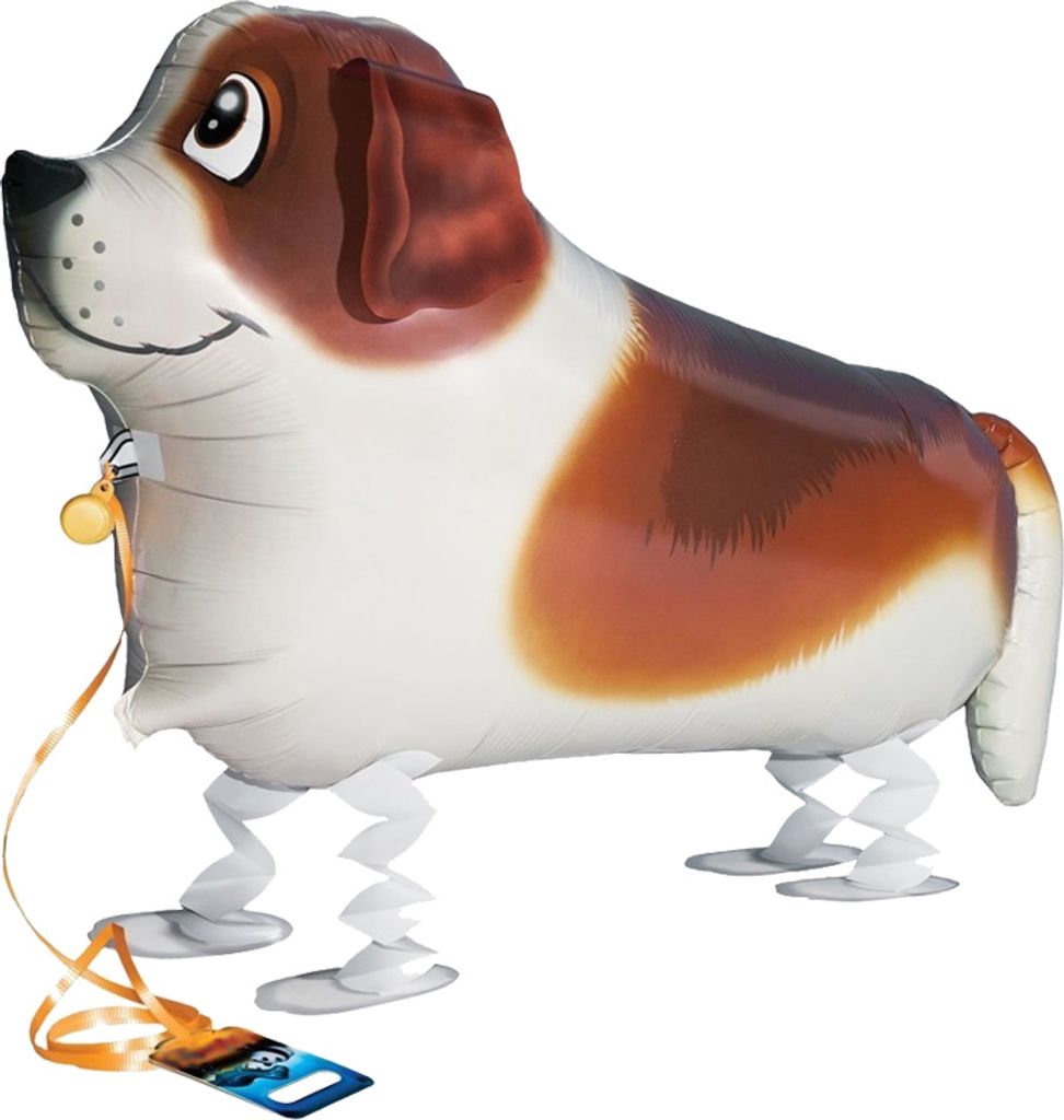 Airwalker Folienballon "Bernhardiner" | 70cm