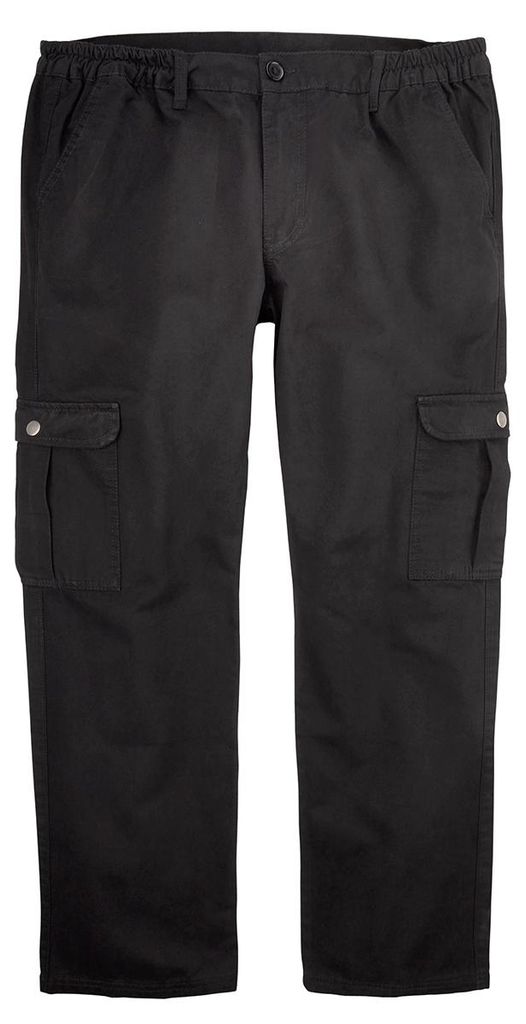 Abraxas Cargohose schwarz Übergröße Produktbild 