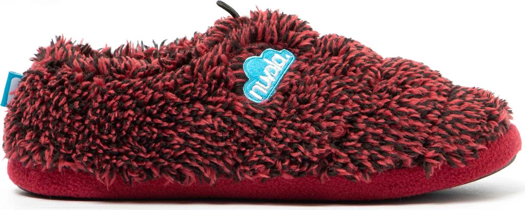 NUVOLA. Hausschuhe Herren Damen rutschfester Sohle warm gepolstert bequem granat 34/35 EU - UNCLCLPL