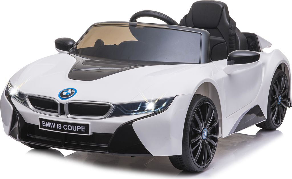 Ride-on BMW I8 Coupe weiß 12V 2,4GHz