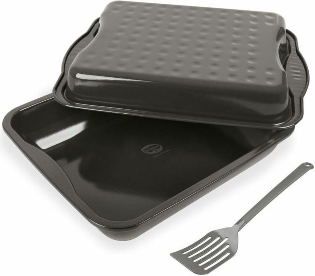 Dr. Oetker Maxi-Bräter Exclusive 3-tlg. mit Wender, Bräter Produktbild 