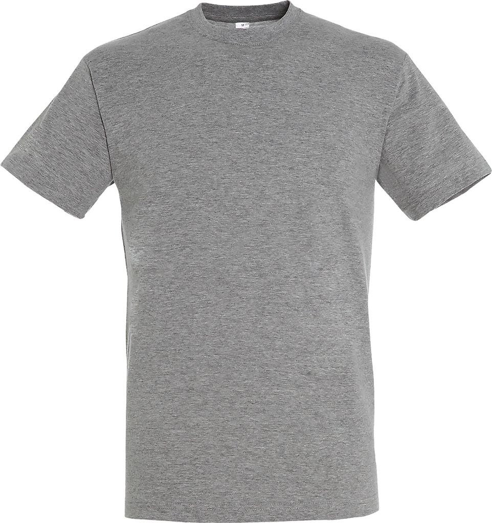 SOLS Regent Herren T-Shirt, Kurzarm PC288 (2XS) (Grau meliert)