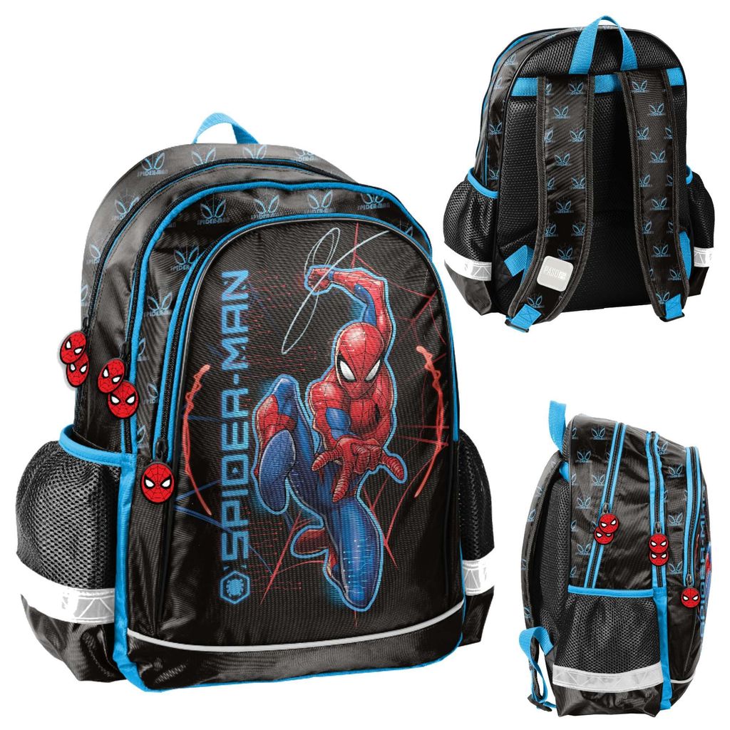 Paso Spiderman-Rucksack mit zwei Fächern Produktbild 