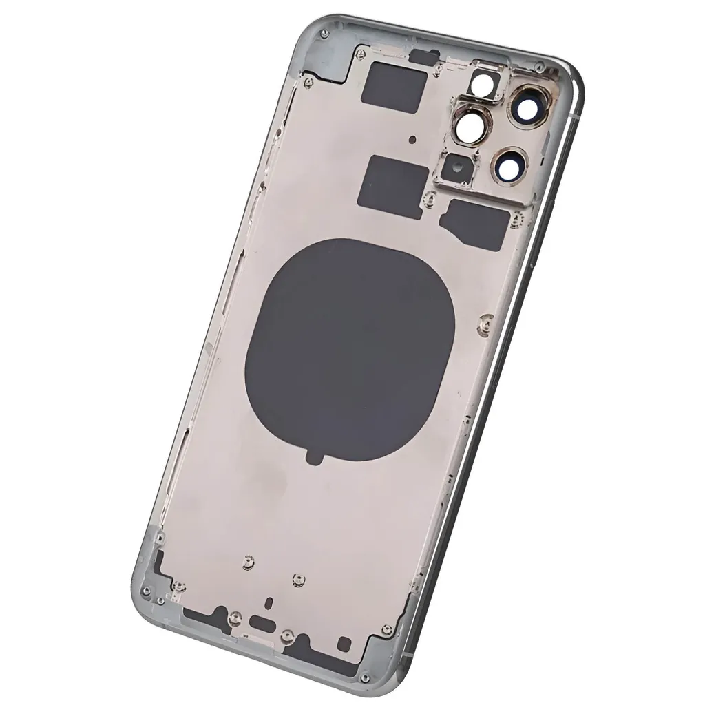 Boîtier Rechargeable iPhone 11 Pro Max Argent - Coque de Protection Durable