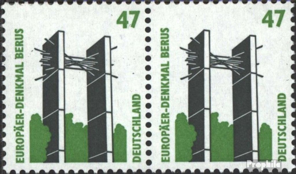 Briefmarken BRD (BR.Deutschland) 1997 Mi 1932wP waagerechtes Paar (kompl.Ausg.) postfrisch Sehenswürdigkeiten