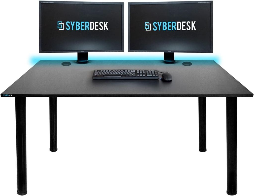 Stół do gier SyberDesk, stół dla graczy 120 x 65 cm - stół Zdjęcie produktu 