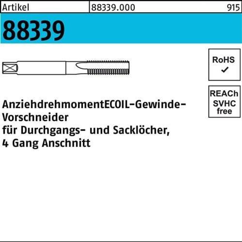 AMECOIL Gewindevorschneider M22 HP